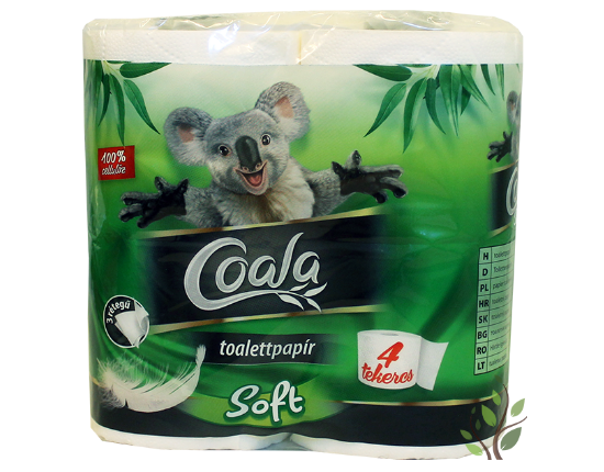 Coala Soft 4 tekercses 3 rétegű Egészségügyi papír