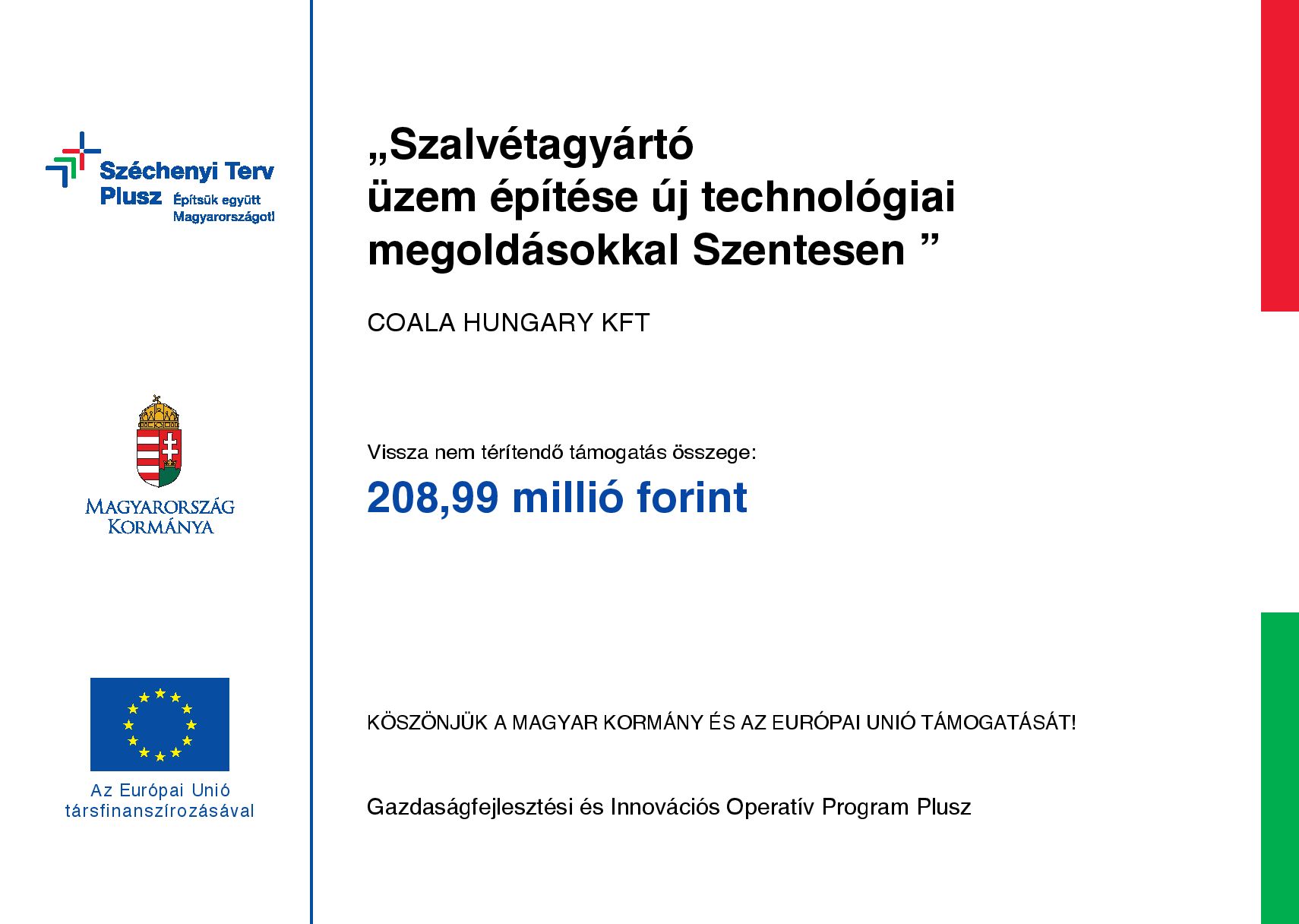 Szalvétagyártó üzem építése új technológiai megoldásokkal Szentesen_fekvő_nyomda